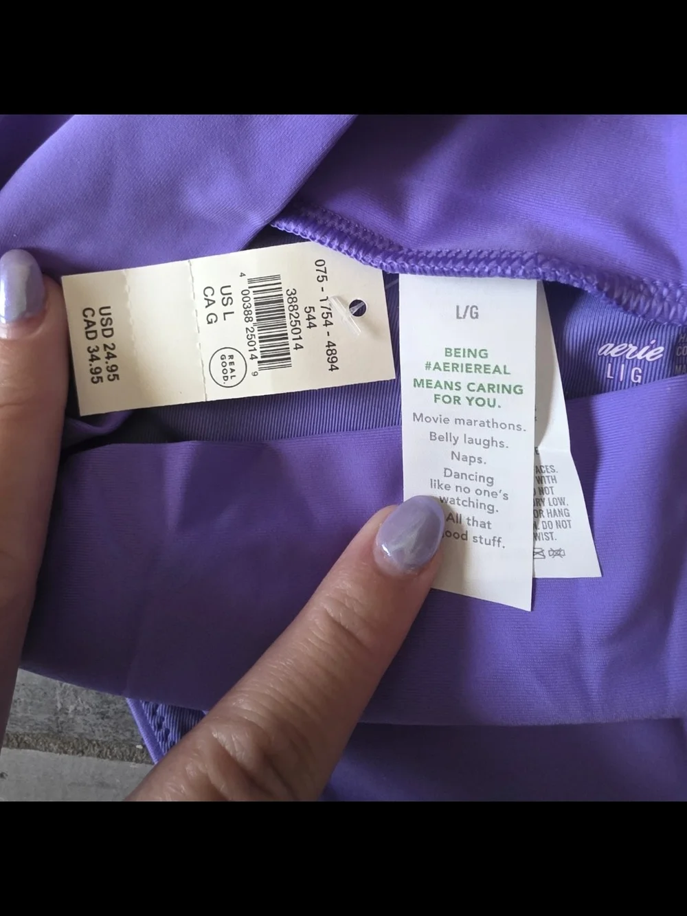 NWT ✨️aerie✨️ Bright Purple Underwire Bikini Set 38DD / L 👙🏖💜